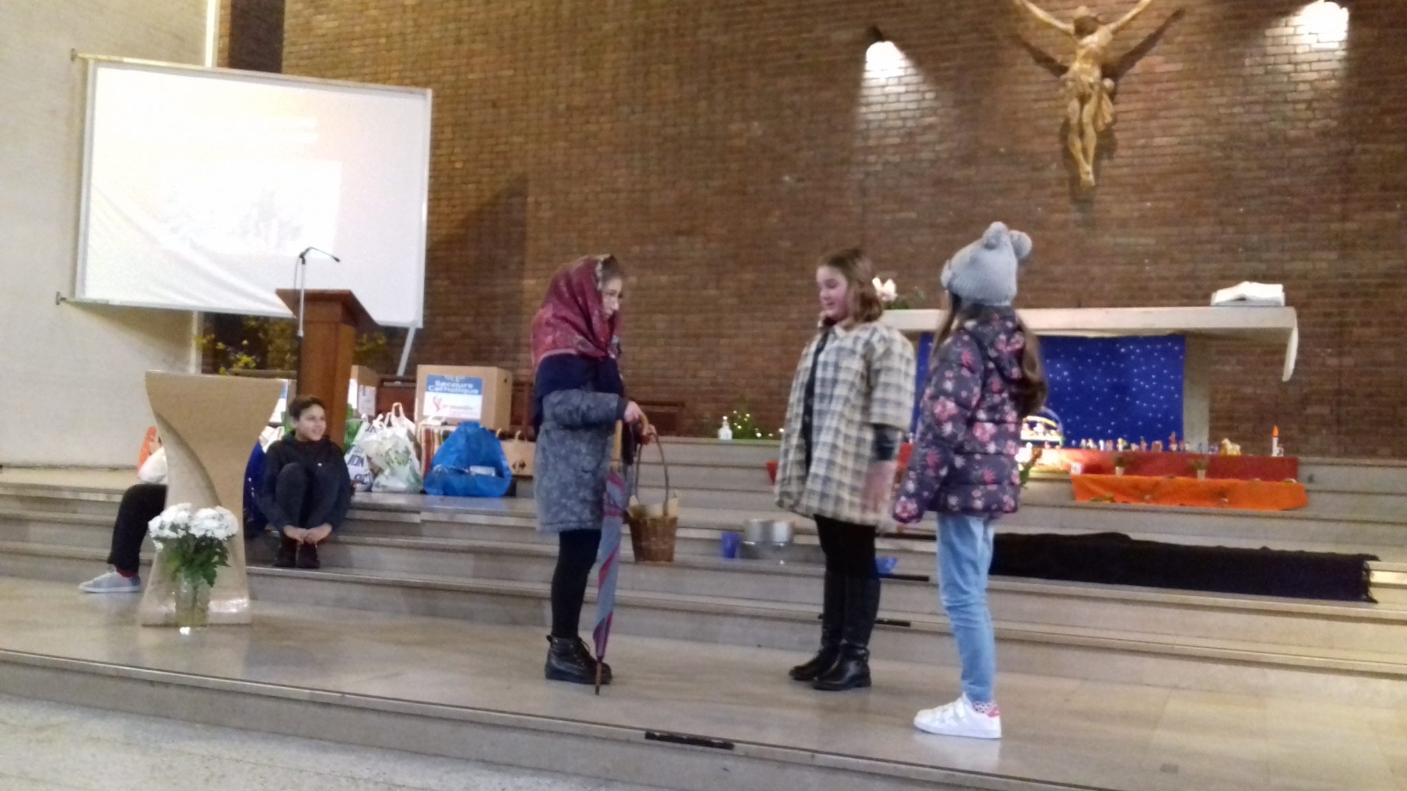 Célébration de Noël Ecole Notre Dame du Bon Conseil